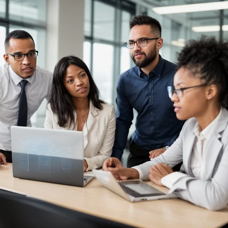 Team participating in cyber hygiene training session